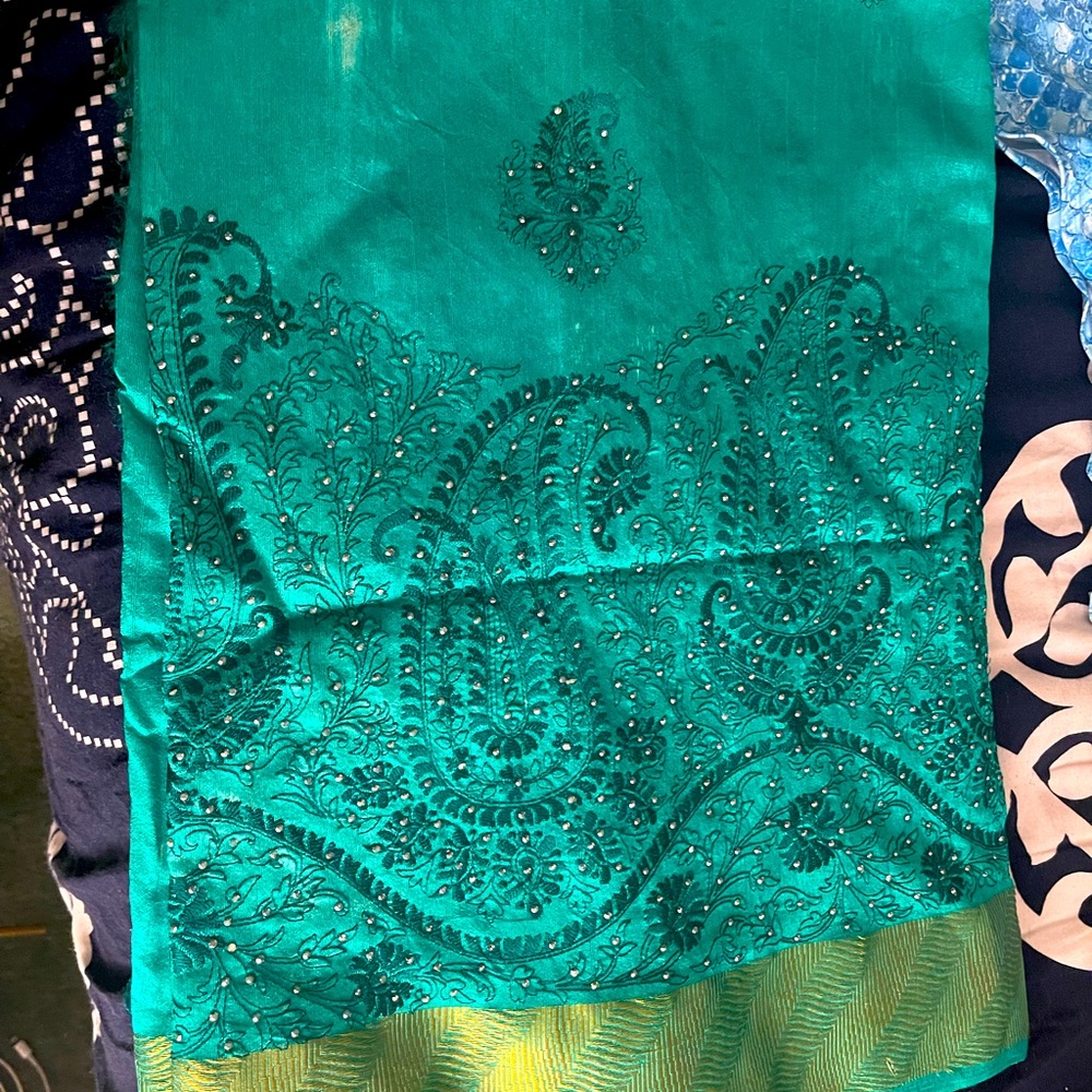 Beautiful Indian saree . Color may vary a bit because of camera